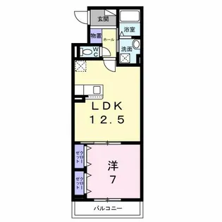 ヒカルサ尼崎神崎町【3階】の間取り