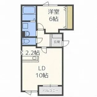 ラントレ北31【1階】の間取り