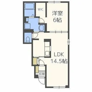 プルーリオン Ⅱ【1階】の間取り