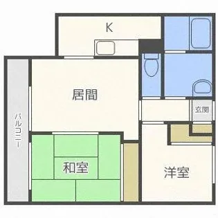 MRハウス【3階】の間取り