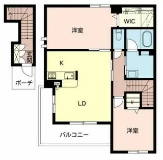 シャーメゾン スーリール【2階】の間取り