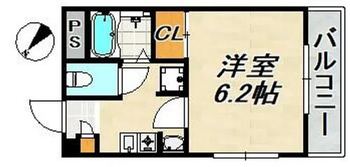 セピアコートZEN【4階】の間取り