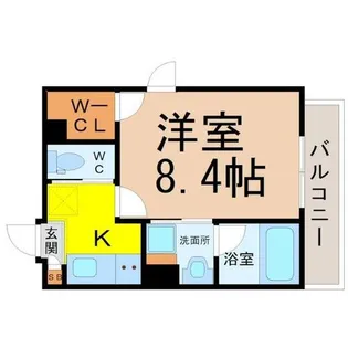タウンライフ高社【4階】の間取り