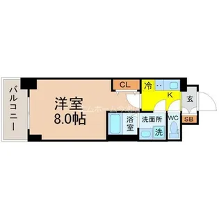 S-RESIDENCE志賀本通North【3階】の間取り