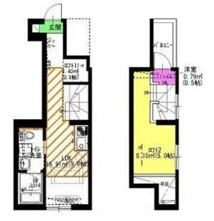 Pura Vidaナゴヤドーム前【1階】の間取り