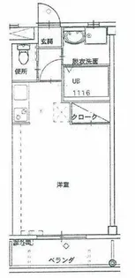 グランメゾン21【101号室】の間取り