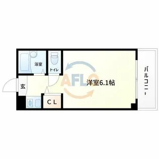 ロケットマンション【5階】の間取り