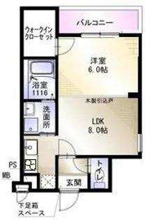フジパレスsun eight 1【1階】の間取り