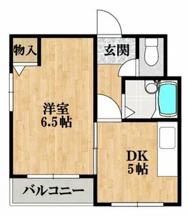 ラッシュプレミア松原【4階】の間取り