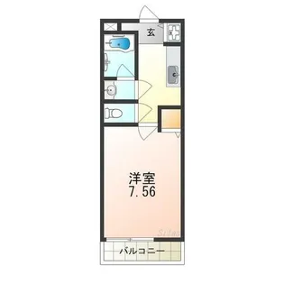 センペル・リンクウ【1階】の間取り