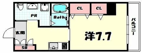 maison du etoiles【3階】の間取り