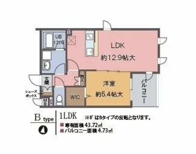 ヴィラージュ M【2階】の間取り