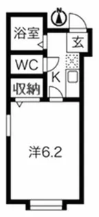 SQUARE FOUR【2階】の間取り