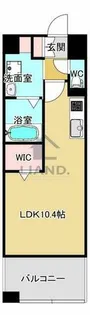 LIBTH天神東Ⅱ 【2階】の間取り