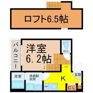stage笹島【2階】の間取り