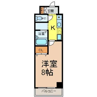 リアライズ黄金【7階】の間取り