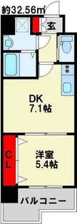 ザ・レジデンス香春口三萩野駅前【6階】の間取り