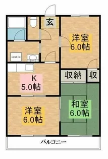 グリーン・フォーレスト【1階】の間取り