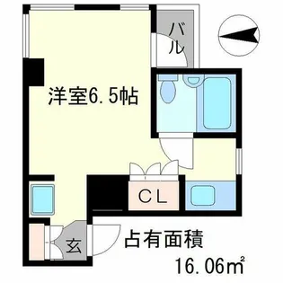 ペアリーフ御所東【3階】の間取り