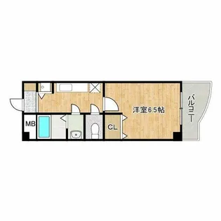 ロンシャン【3階】の間取り