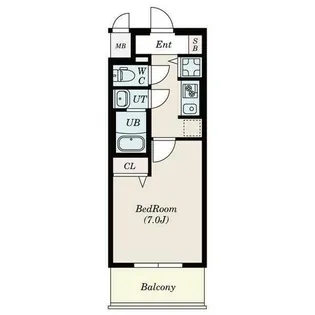 S-RESIDENCE上飯田駅前【2階】の間取り