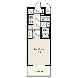 S-RESIDENCE上飯田駅前【9階】の間取り