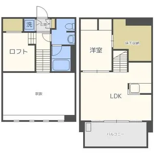 レジデンシャルヒルズインペリアルスイート【9階】の間取り