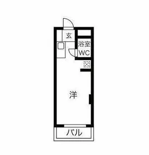 山本レンターマンション【4階】の間取り