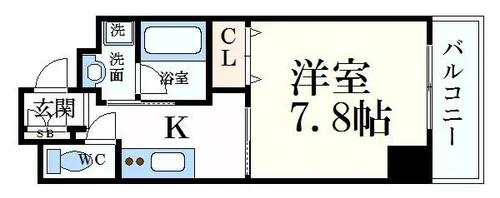 エクセル姫路【2階】の間取り