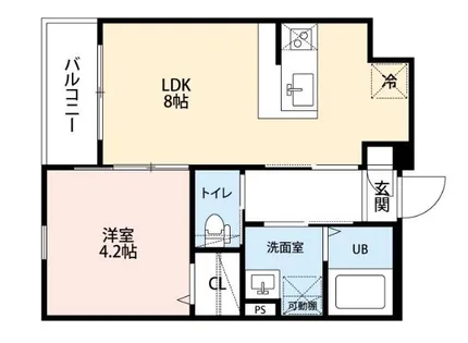 robot home 平針【2階】の間取り