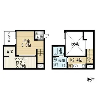 SARA(サーラ)【2階】の間取り