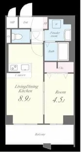 福岡県福岡市東区原田2丁目【マンション】の間取り