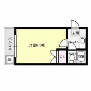 イルトラッツォ薬院【201号室】の間取り