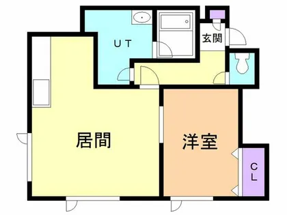 ピュア北町【2階】の間取り