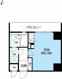 六甲道シティハウス【2階】の間取り