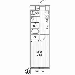 A・City七条【510号室】の間取り