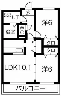 ロハス【2階】の間取り