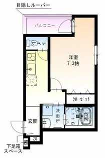 フジパレス吹田正雀【2階】の間取り