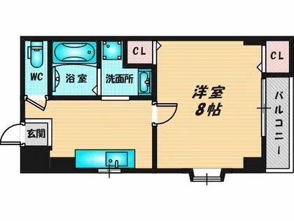 シャルムKⅡ【1階】の間取り