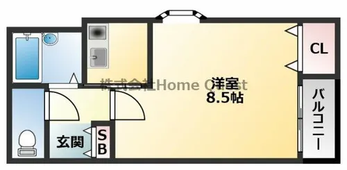 NCハイツ【3階】の間取り