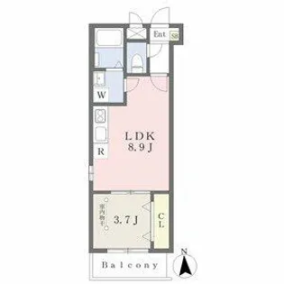大旺スクエア【1階】の間取り
