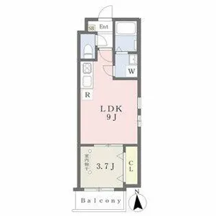 大旺スクエア【1階】の間取り
