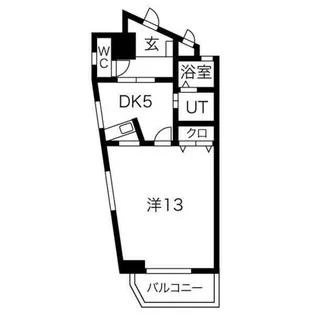 リバティー有松【2階】の間取り