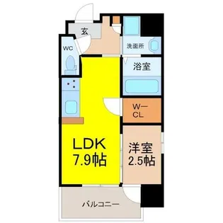 Ceresドーム前【6階】の間取り
