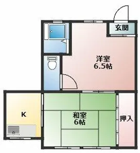 サンフタミ小林ビル【302号室】の間取り