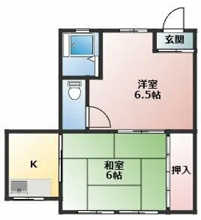 サンフタミ小林ビル【301号室】の間取り