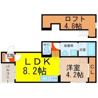 i-CUBE(アイキューブ)【2階】の間取り