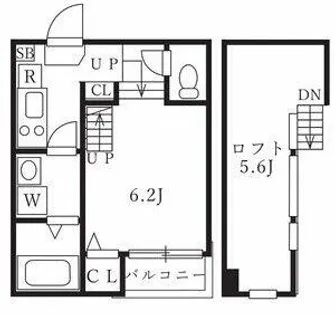 アップハウス【1階】の間取り