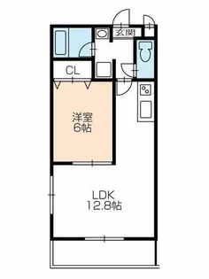 サニーヒル B【101号室】の間取り