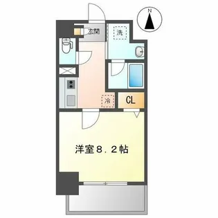 パークハイム日比野【3階】の間取り